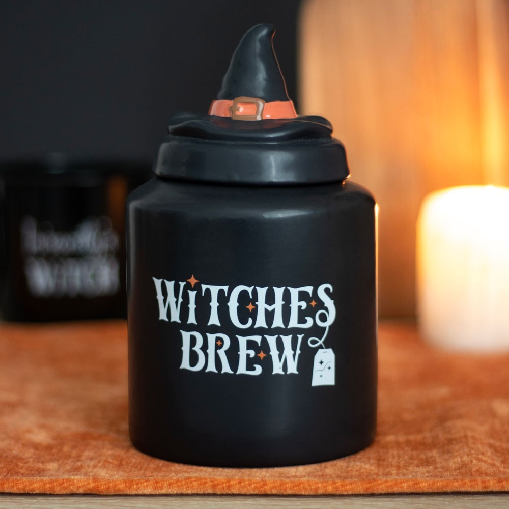 Something Different - Witches Brew Ceramic Tea Canister Voorraadpot - Multicolours